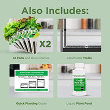 Load image into Gallery viewer, AeroGarden Farm 24XL with Salad Bar Seed Pod Kit - Indoor Garden with LED Grow Light, Black