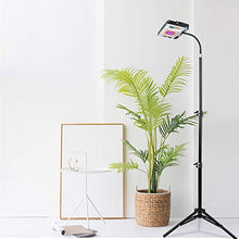 Load image into Gallery viewer, LBW Grow Light with Stand, Full Spectrum 150W LED Floor Plant Light for Indoor Plants, Grow Lamp with On/Off Switch, Adjustable Tripod Stand 15-48 inches