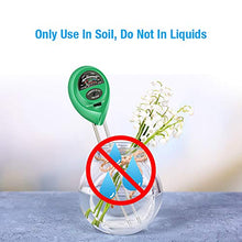 Load image into Gallery viewer, Atree Soil pH Meter, 3-in-1 Soil Tester Kits with Moisture,Light and PH Test for Garden, Farm, Lawn, Indoor & Outdoor (No Battery Needed)