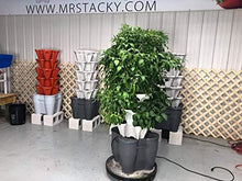 Load image into Gallery viewer, Mr. Stacky Smart Farm - Automatic Self Watering Garden - Grow Fresh Healthy Food Virtually Anywhere Year Round - Soil or Hydroponic Vertical Tower Gardening System (Standard Kit, Stone)