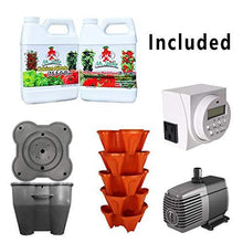 Load image into Gallery viewer, Mr. Stacky Smart Farm - Automatic Self Watering Garden - Grow Fresh Healthy Food Virtually Anywhere Year Round - Soil or Hydroponic Vertical Tower Gardening System (Standard Kit, Stone)