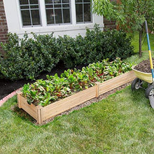 Load image into Gallery viewer, Yaheetech Raised Garden Bed Kit - Wooden Elevated Planter Garden Box for Vegetable/Flower/Herb Outdoor Solid Wood 96.7 x 24.6 x 10.6inches