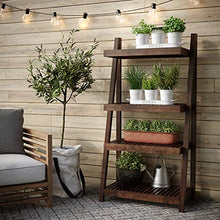 Load image into Gallery viewer, Barnyard Designs Herb Pot Planter Set with Tray for Indoor Garden or Outdoor Use, Decorative White Metal Succulent Potted Planters for Kitchen Windowsill, (Set of 3, 4.25” x 4” Planters on 12.5” x 4”