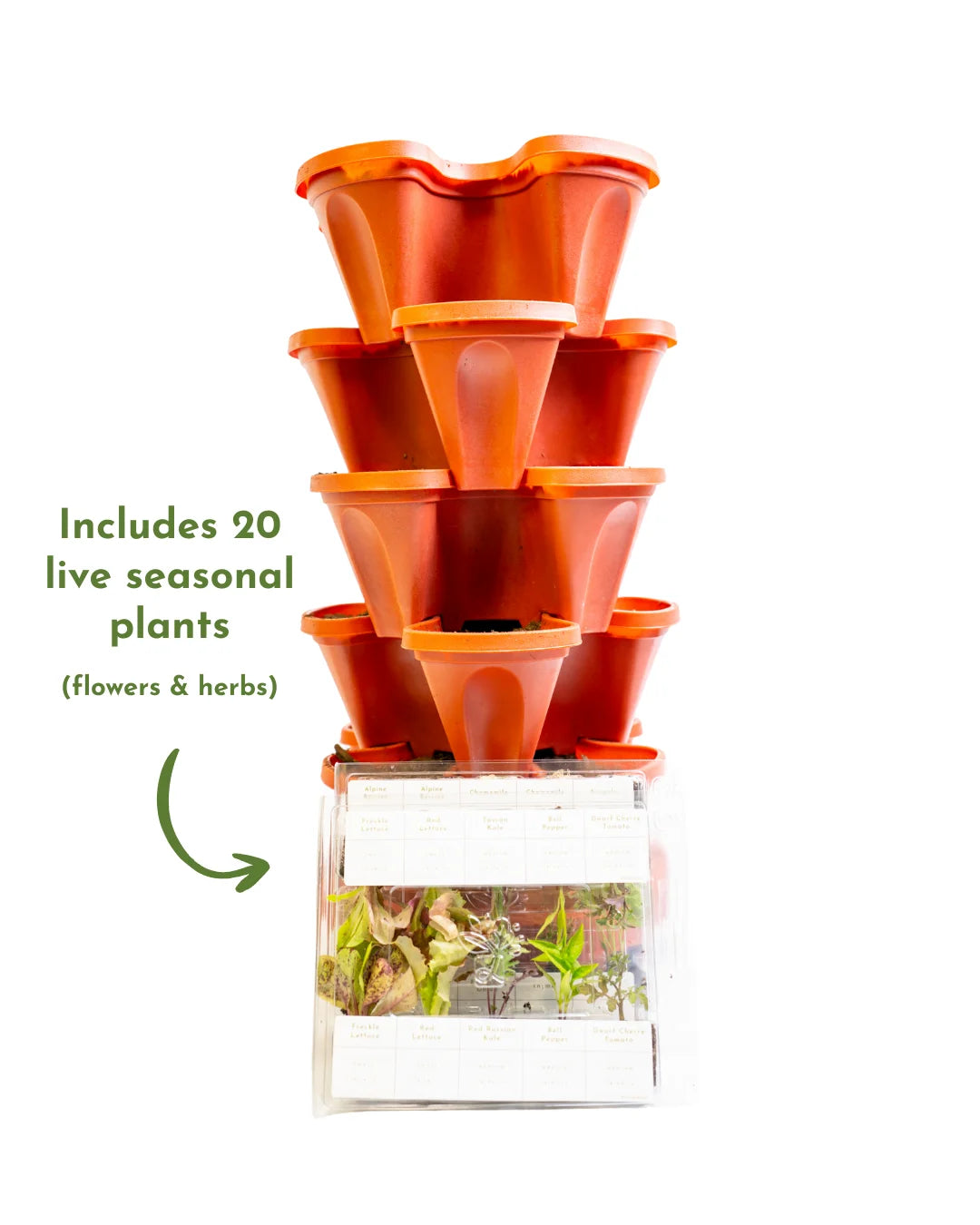 Stackable Plant Box Stackable Planter Garden Kit – Leaf'd Box