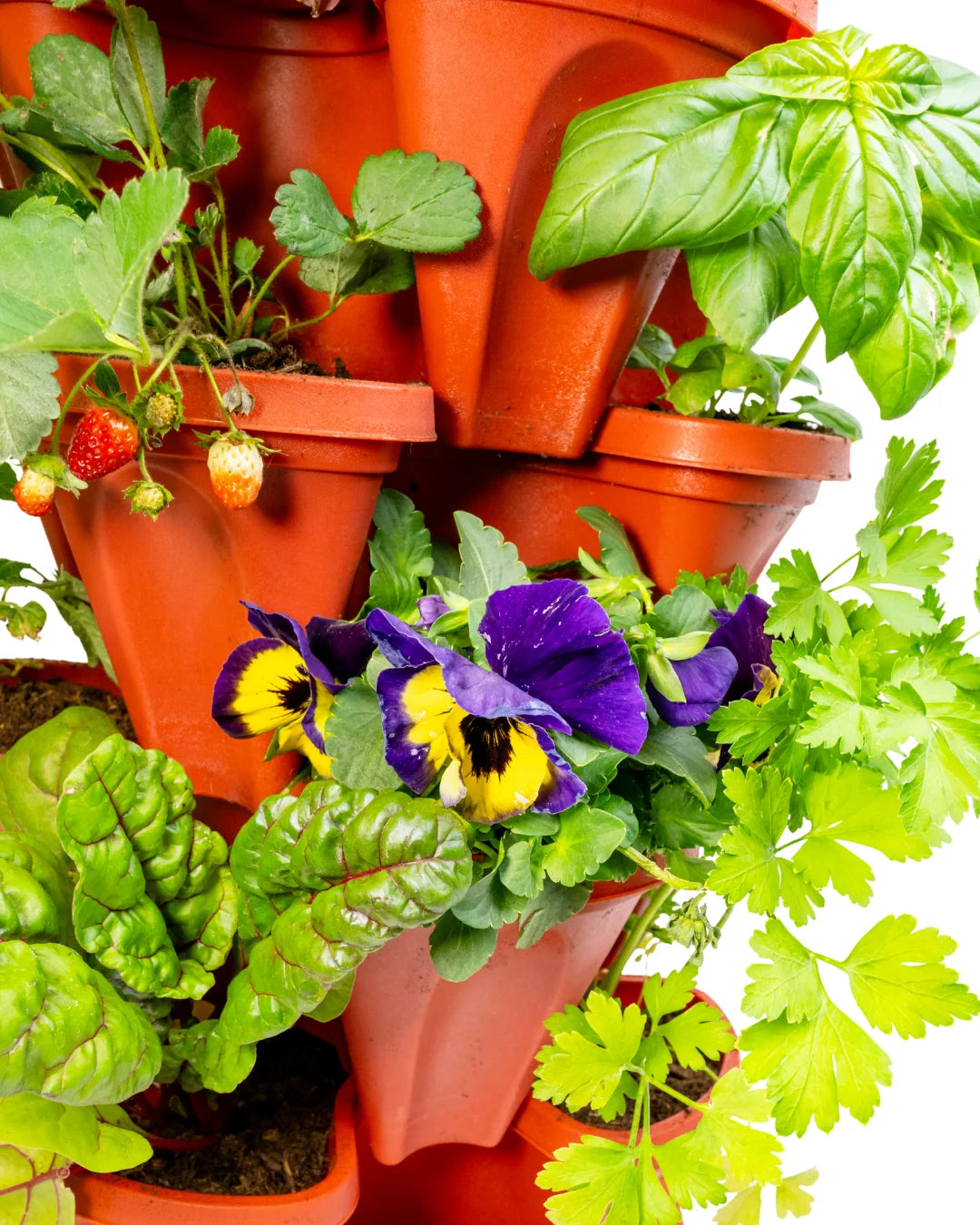 pot garden planter Stackable Planter Garden Kit – Leaf'd Box