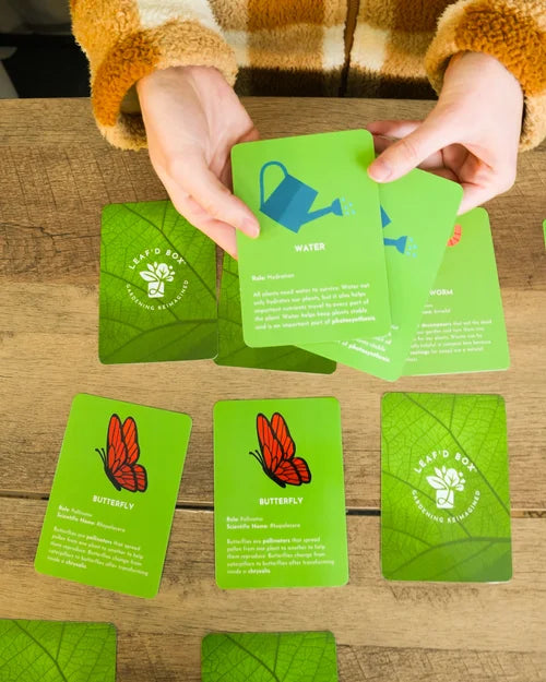 Plant Education Matching and Memory Card Game