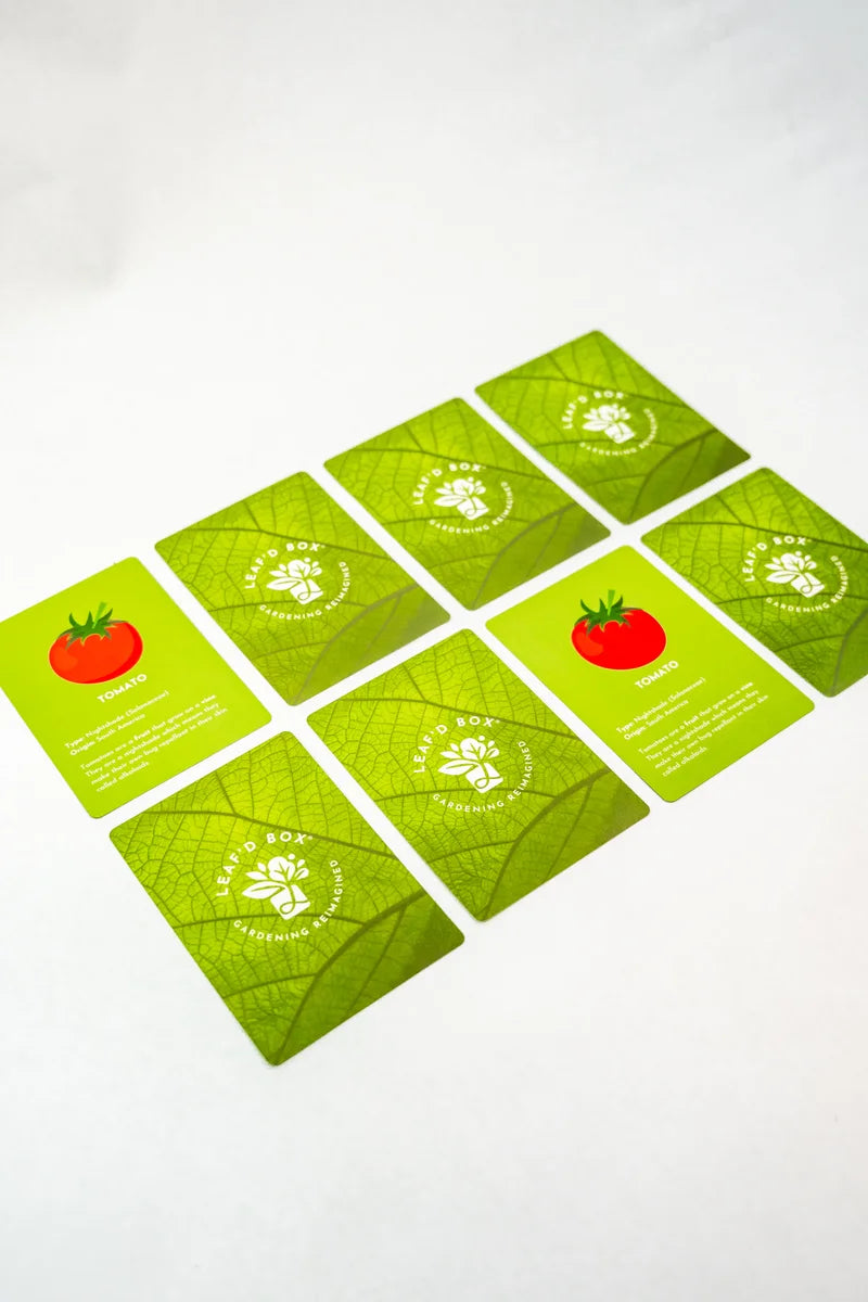 Plant Education Matching and Memory Card Game