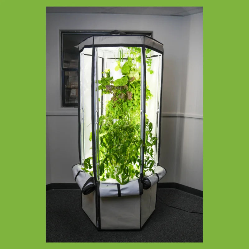 Indoor Hydroponic Tower Education Kit with Science Curriculum