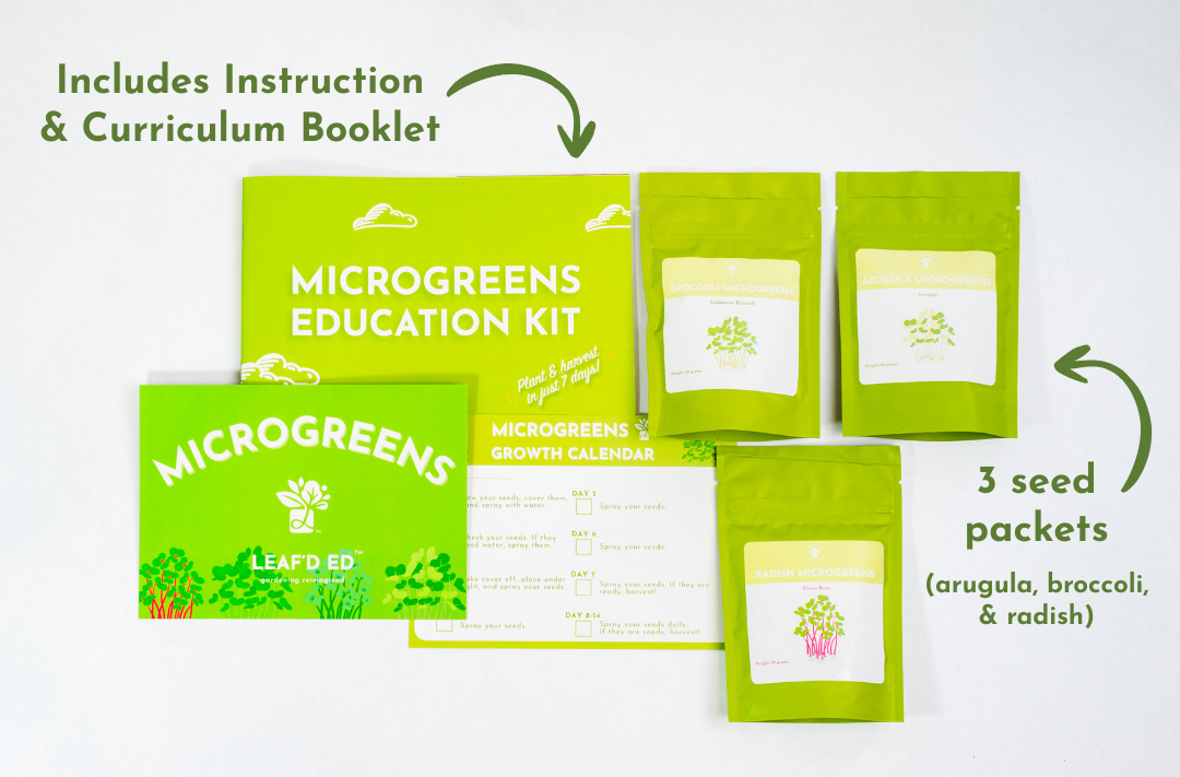 Microgreens Education Kit with Science Curriculum