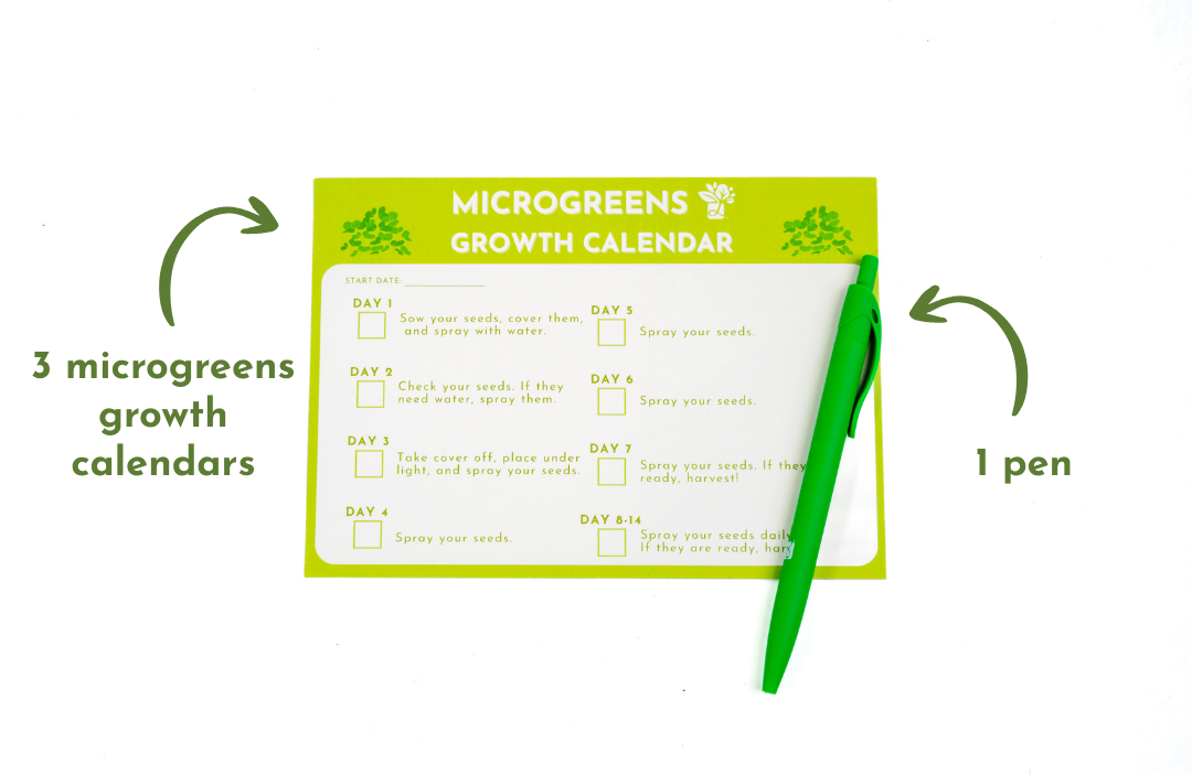 Microgreens Education Kit with Science Curriculum