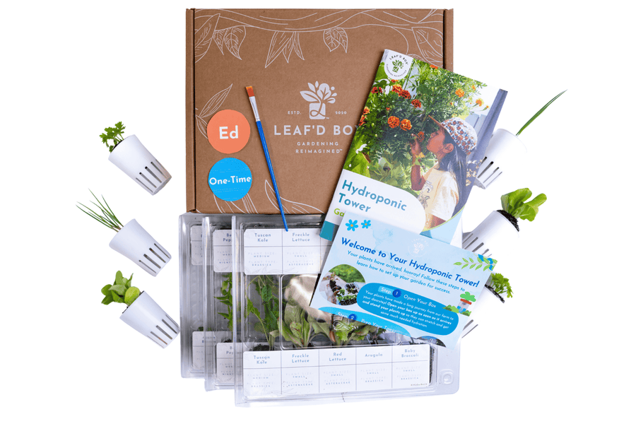 Indoor Hydroponic Tower Plant Refill with Science Curriculum
