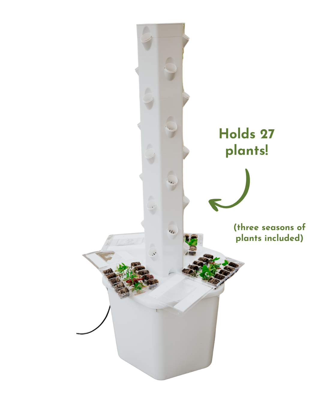 Outdoor Hydroponic Tower Education Kit with Science Curriculum