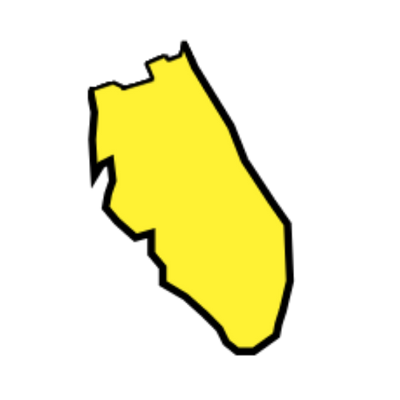 Map highlighting growing Region 1