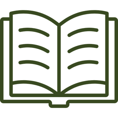 Open book representing simple planting guidance.