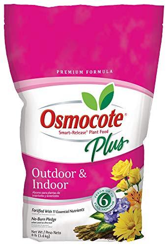 Osmocote 274850 Smart-Release Plant Food Plus Outdoor & Indoor, 8 lbs