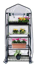 Load image into Gallery viewer, Gardman R687 4-Tier Mini Greenhouse, 27&quot; Long x 18&quot; Wide x 63&quot; High
