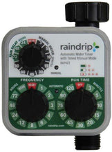 Load image into Gallery viewer, Raindrip R675CT Analog 3-Dial Water Timer, 1, Multi
