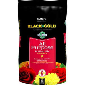 Black Gold 1310102 16-Quart All Purpose Potting Soil With Control