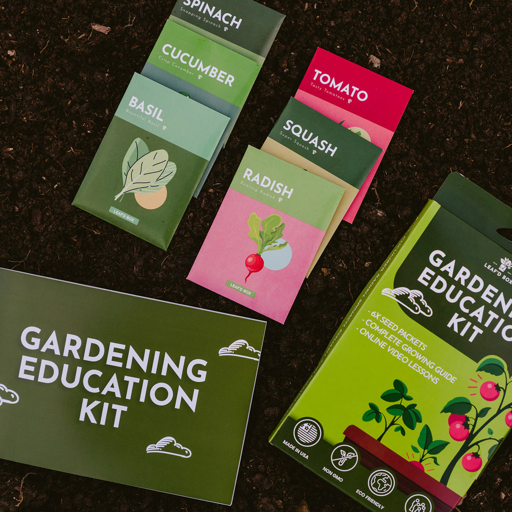 Veggie Gardening Education Seed Kit